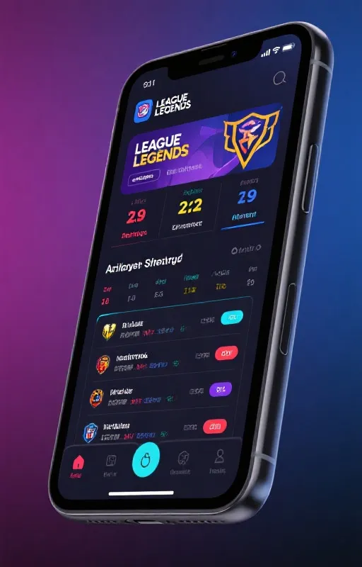 Esports App Interface